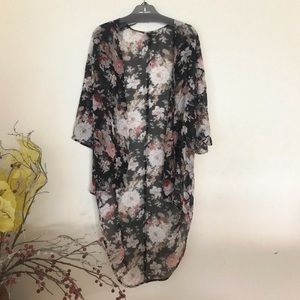 Windsor Floral Kimono one size